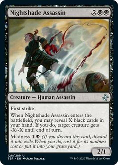 Nightshade Assassin [Time Spiral Remastered] | Gate City Games LLC