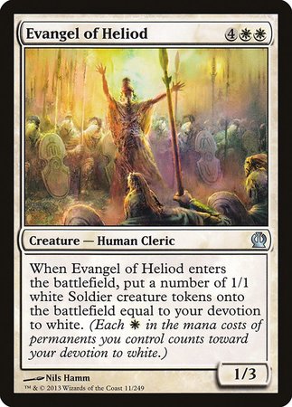Evangel of Heliod [Theros] | Gate City Games LLC