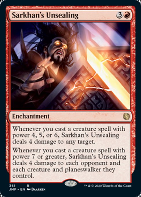 Sarkhan's Unsealing [Jumpstart] | Gate City Games LLC