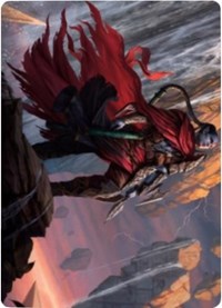 Anowon, the Ruin Thief Art Card [Zendikar Rising Art Series] | Gate City Games LLC