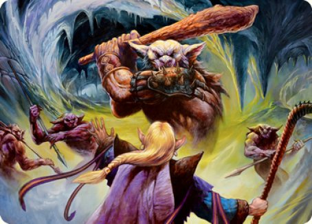 Den of the Bugbear (Dungeon Module) Art Card [Dungeons & Dragons: Adventures in the Forgotten Realms Art Series] | Gate City Games LLC