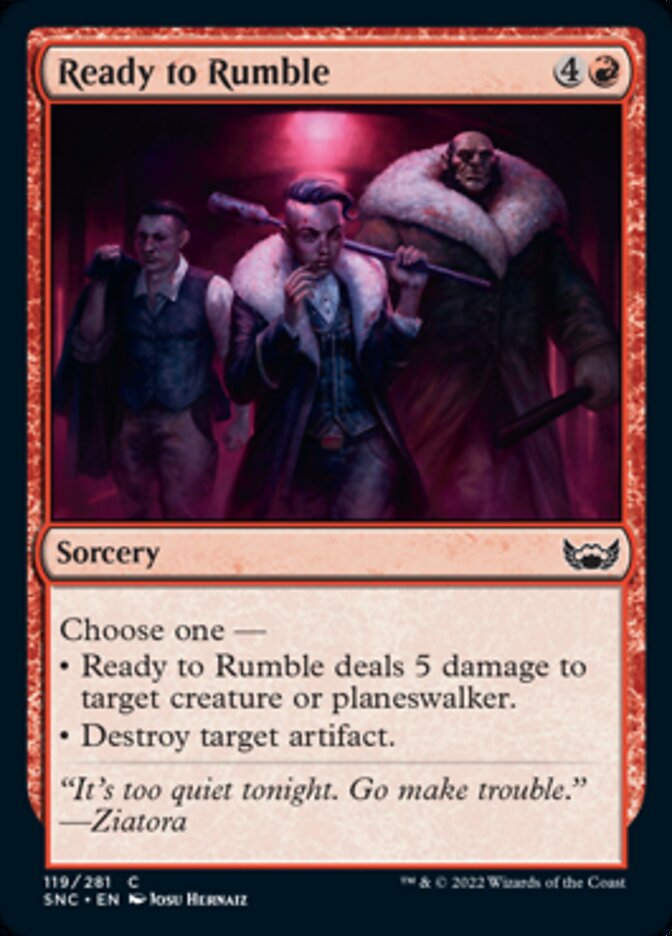 Ready to Rumble [Streets of New Capenna] | Gate City Games LLC