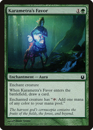 Karametra's Favor [Born of the Gods] | Gate City Games LLC