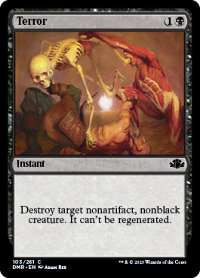 Terror [Dominaria Remastered] | Gate City Games LLC