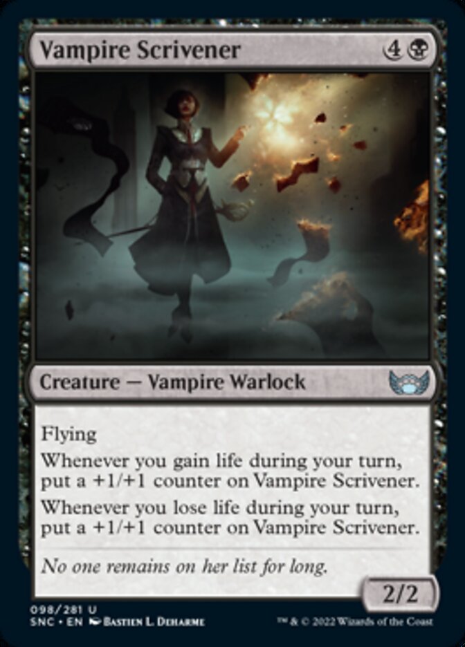 Vampire Scrivener [Streets of New Capenna] | Gate City Games LLC