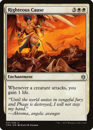 Righteous Cause [Commander Anthology] | Gate City Games LLC