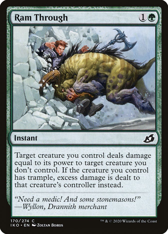 Ram Through [Ikoria: Lair of Behemoths] | Gate City Games LLC