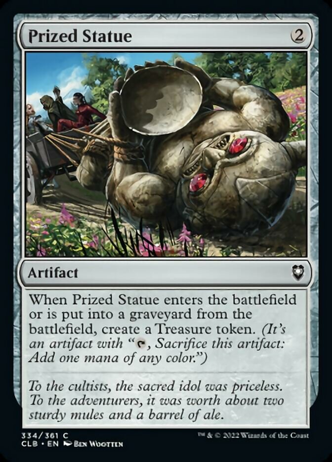 Prized Statue [Commander Legends: Battle for Baldur's Gate] | Gate City Games LLC