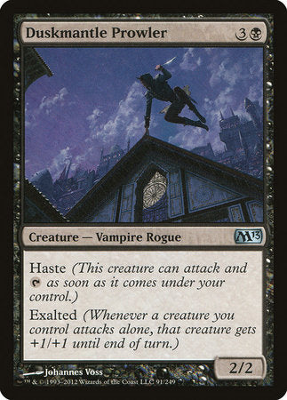 Duskmantle Prowler [Magic 2013] | Gate City Games LLC