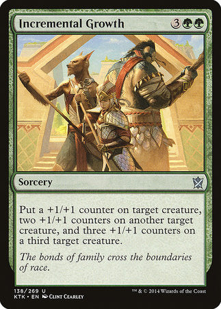 Incremental Growth [Khans of Tarkir] | Gate City Games LLC