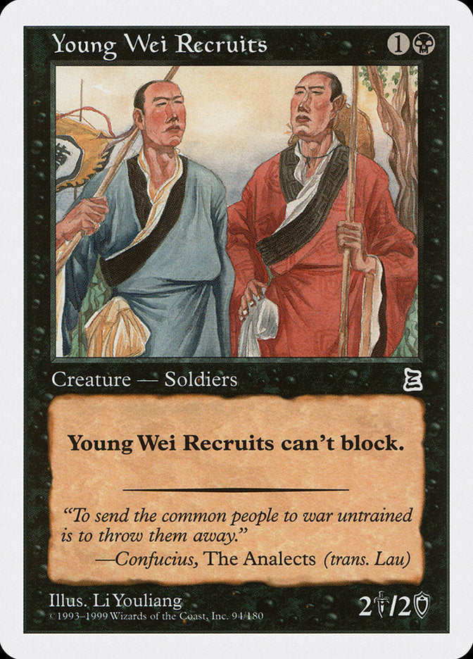 Young Wei Recruits [Portal Three Kingdoms] | Gate City Games LLC