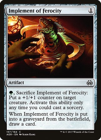 Implement of Ferocity [Aether Revolt] | Gate City Games LLC