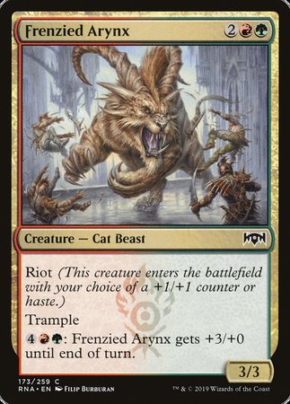 Frenzied Arynx [Ravnica Allegiance] | Gate City Games LLC