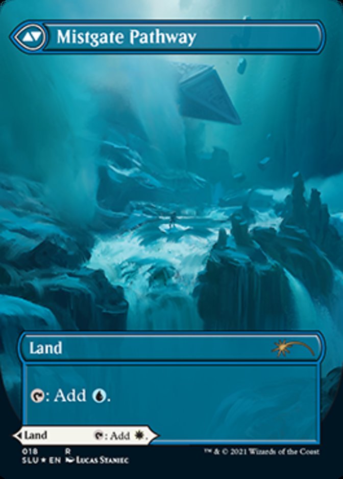 Hengegate Pathway // Mistgate Pathway (Borderless) [Secret Lair: Ultimate Edition 2] | Gate City Games LLC