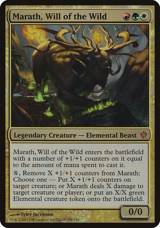 Marath, Will of the Wild (Commander 2013) [Commander 2013 Oversized] | Gate City Games LLC