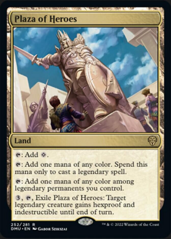 Plaza of Heroes [Dominaria United] | Gate City Games LLC