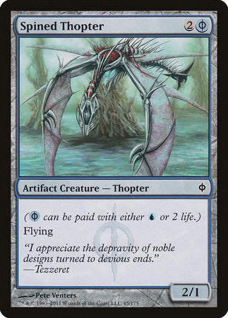 Spined Thopter [New Phyrexia] | Gate City Games LLC
