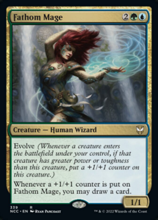 Fathom Mage [Streets of New Capenna Commander] | Gate City Games LLC