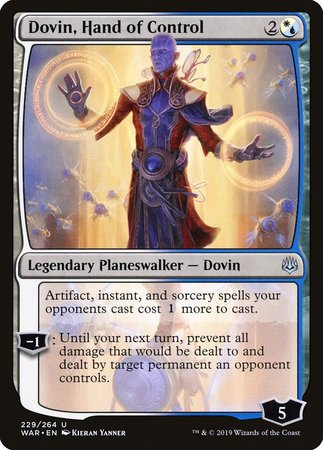Dovin, Hand of Control [War of the Spark] | Gate City Games LLC