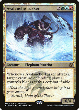 Avalanche Tusker [Khans of Tarkir Promos] | Gate City Games LLC