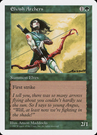 Elvish Archers [Fifth Edition] | Gate City Games LLC