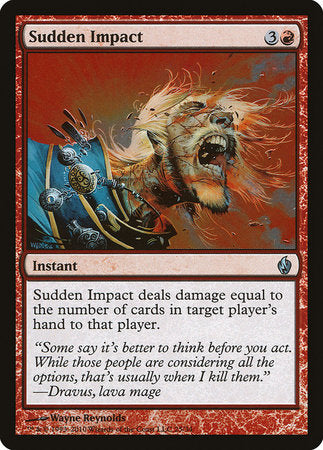 Sudden Impact [Premium Deck Series: Fire and Lightning] | Gate City Games LLC