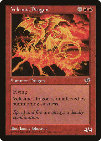 Volcanic Dragon [Mirage] | Gate City Games LLC