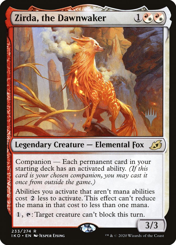 Zirda, the Dawnwaker (Promo Pack) [Ikoria: Lair of Behemoths Promos] | Gate City Games LLC