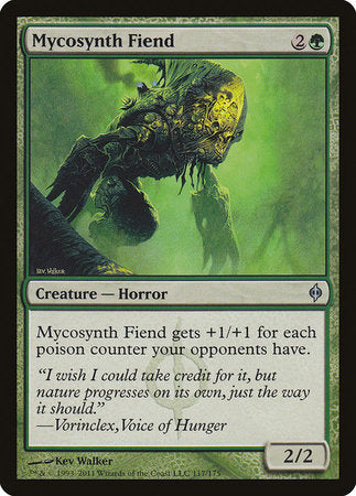 Mycosynth Fiend [New Phyrexia] | Gate City Games LLC