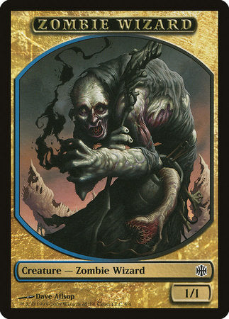 Zombie Wizard Token [Alara Reborn Tokens] | Gate City Games LLC