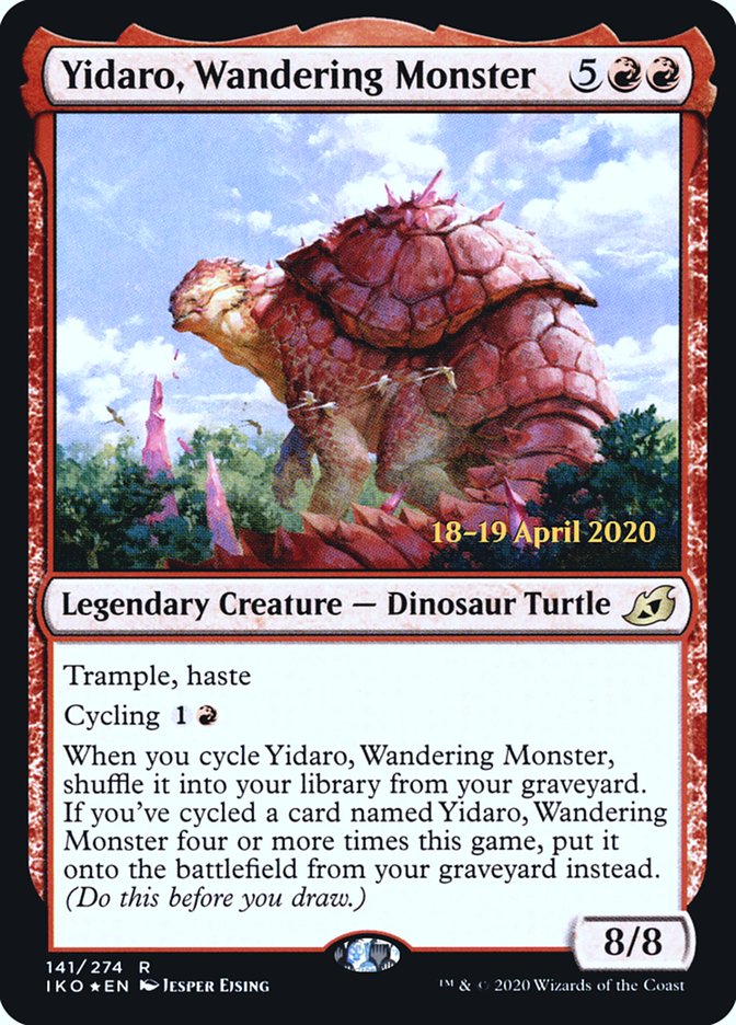 Yidaro, Wandering Monster  [Ikoria: Lair of Behemoths Prerelease Promos] | Gate City Games LLC