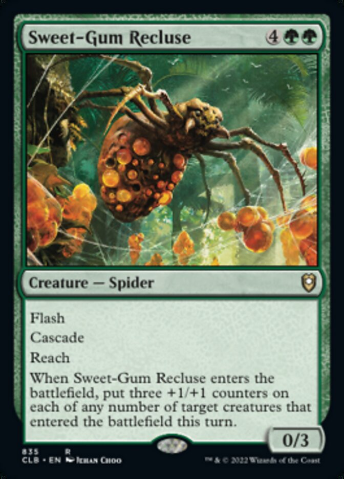 Sweet-Gum Recluse [Commander Legends: Battle for Baldur's Gate] | Gate City Games LLC