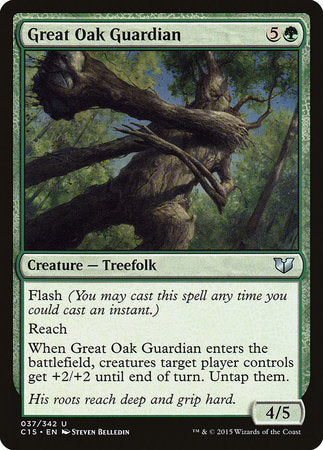 Great Oak Guardian [Commander 2015] | Gate City Games LLC