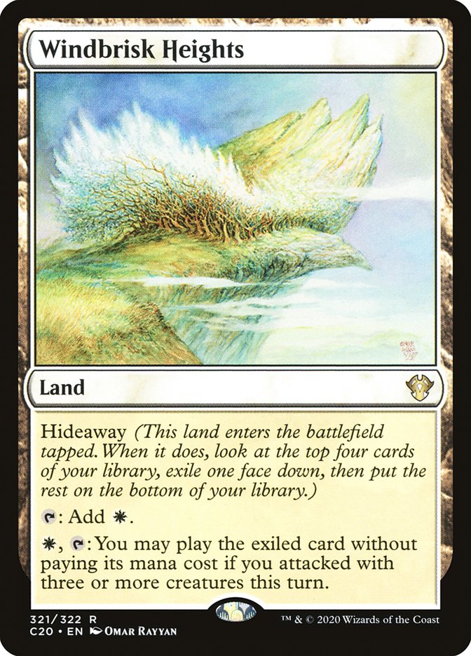 Windbrisk Heights [Commander 2020] | Gate City Games LLC