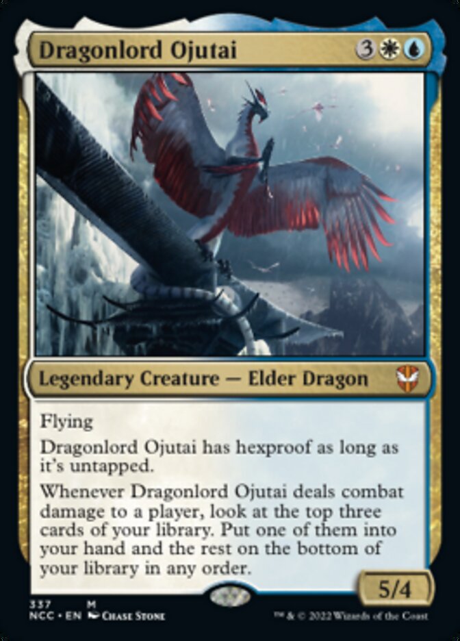 Dragonlord Ojutai [Streets of New Capenna Commander] | Gate City Games LLC
