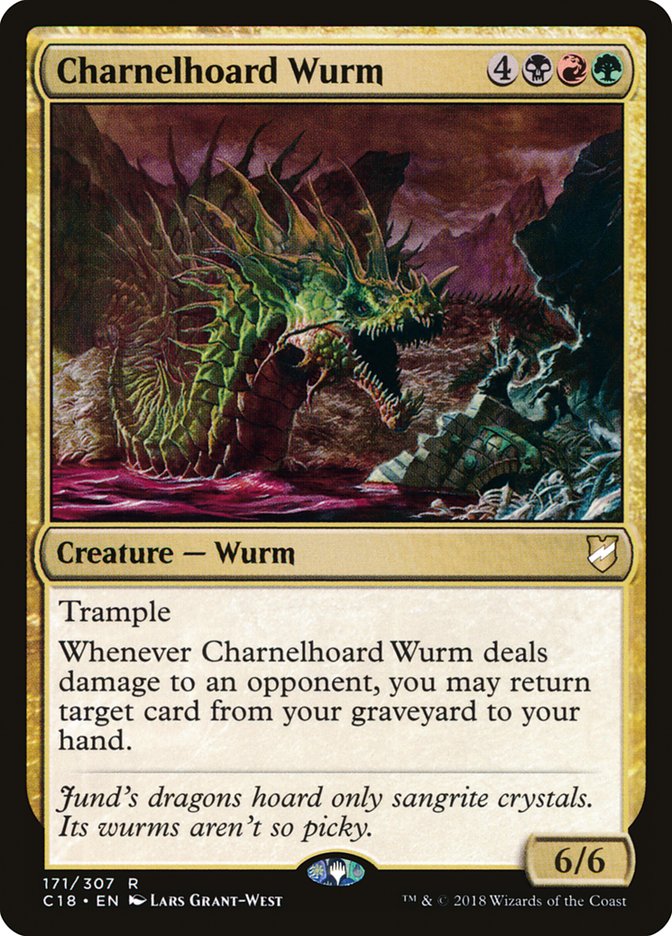 Charnelhoard Wurm [Commander 2018] | Gate City Games LLC