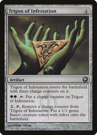 Trigon of Infestation [Scars of Mirrodin] | Gate City Games LLC