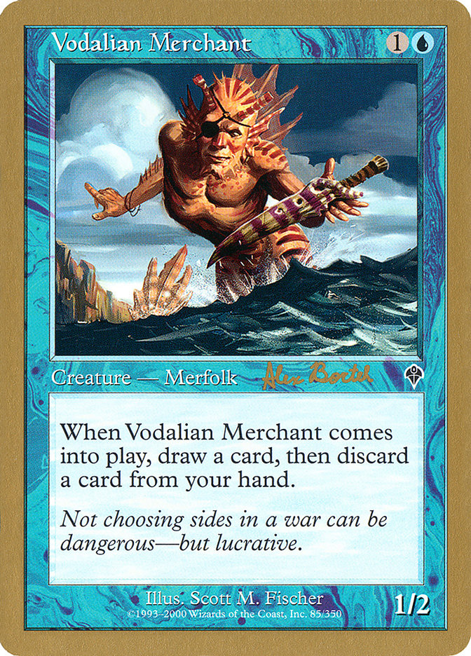 Vodalian Merchant (Alex Borteh) [World Championship Decks 2001] | Gate City Games LLC