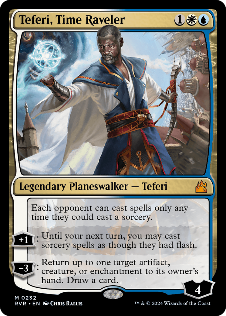 Teferi, Time Raveler [Ravnica Remastered] | Gate City Games LLC