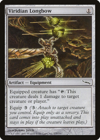 Viridian Longbow [Mirrodin] | Gate City Games LLC