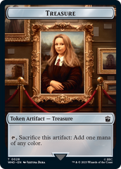 Soldier // Treasure (0028) Double-Sided Token [Doctor Who Tokens] | Gate City Games LLC