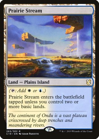 Prairie Stream [Commander 2019] | Gate City Games LLC