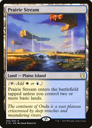 Prairie Stream [Commander 2019] | Gate City Games LLC