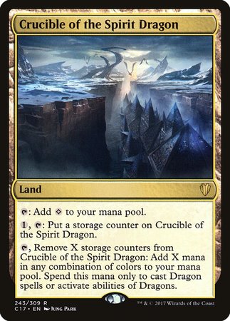 Crucible of the Spirit Dragon [Commander 2017] | Gate City Games LLC