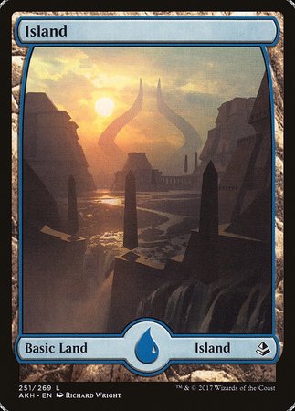 Island (251) - Full Art [Amonkhet] | Gate City Games LLC