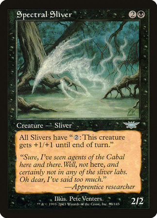 Spectral Sliver [Legions] | Gate City Games LLC