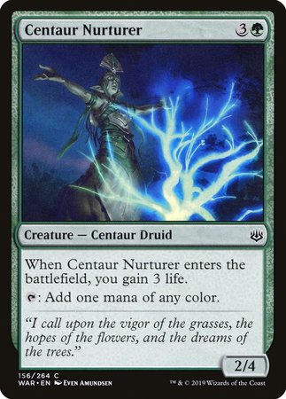 Centaur Nurturer [War of the Spark] | Gate City Games LLC