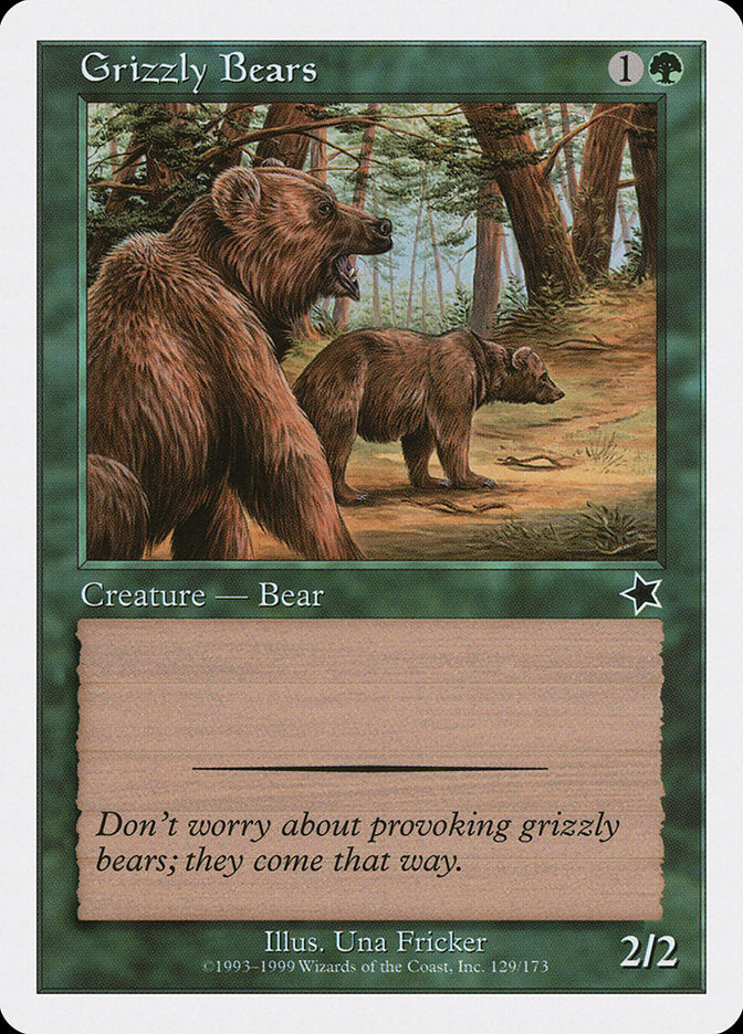 Grizzly Bears [Starter 1999] | Gate City Games LLC