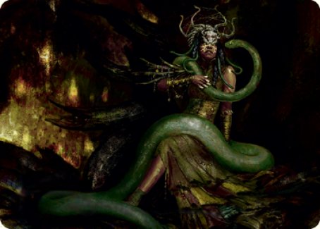 Saryth, the Viper's Fang Art Card [Innistrad: Midnight Hunt Art Series] | Gate City Games LLC