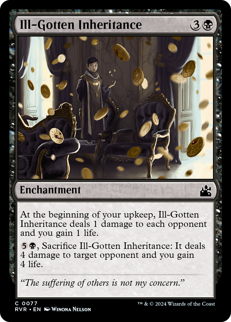 Ill-Gotten Inheritance [Ravnica Remastered] | Gate City Games LLC
